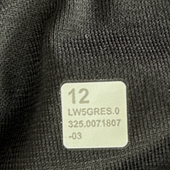 Lululemon Align Palazzo Pant Short Black Nulu High Rise Wide Leg Size 12 Yoga - Picture 13 of 16